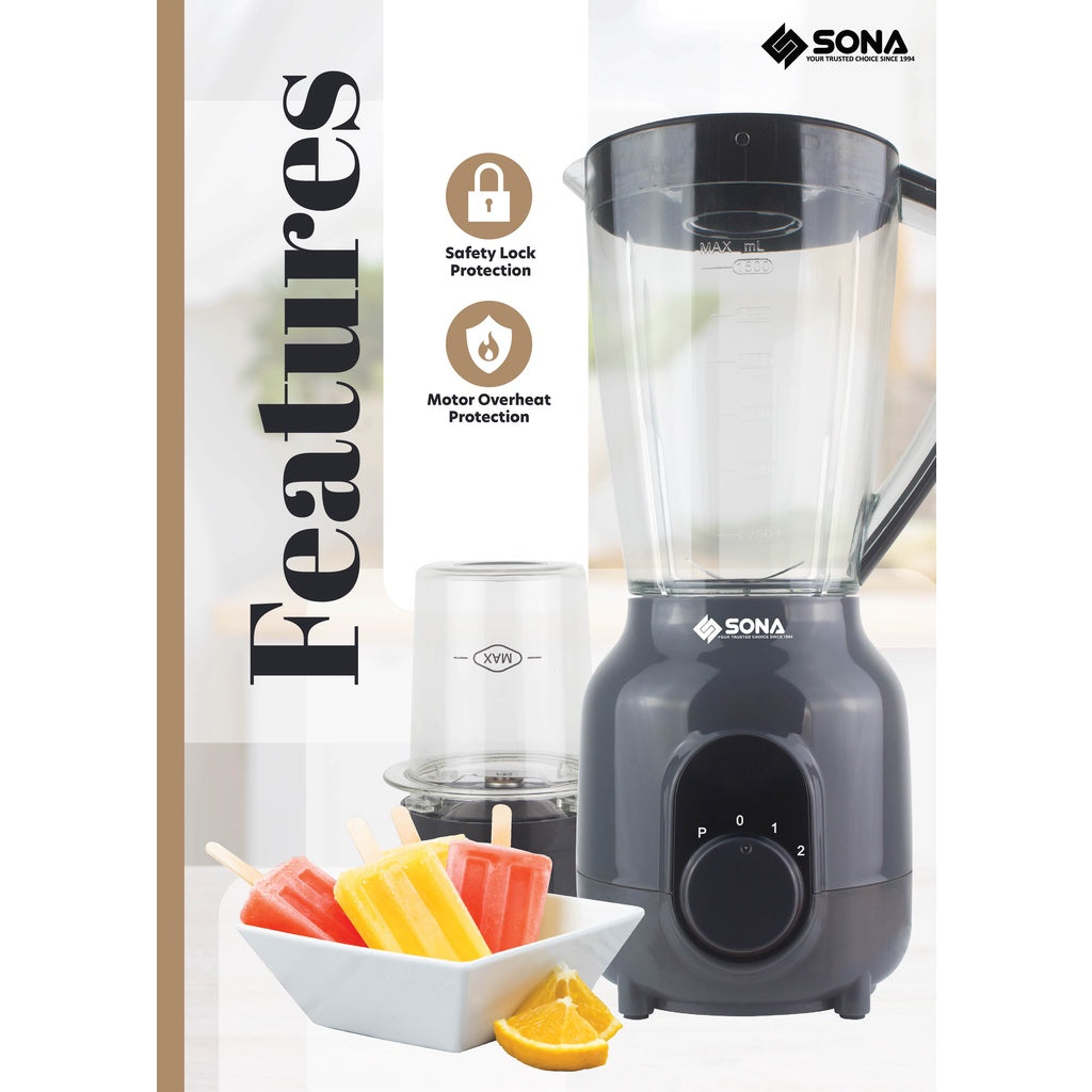 Sona SB 3022 2-In-1 Blender 1.5L