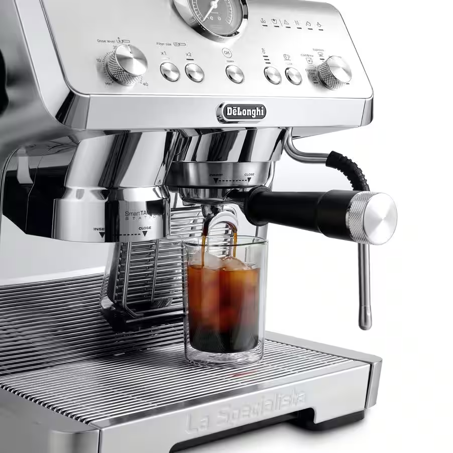 FREE Coffee Glasses Worth $59.80 - Delonghi EC9555.M LA Specialista Opera Manual Espresso Makers