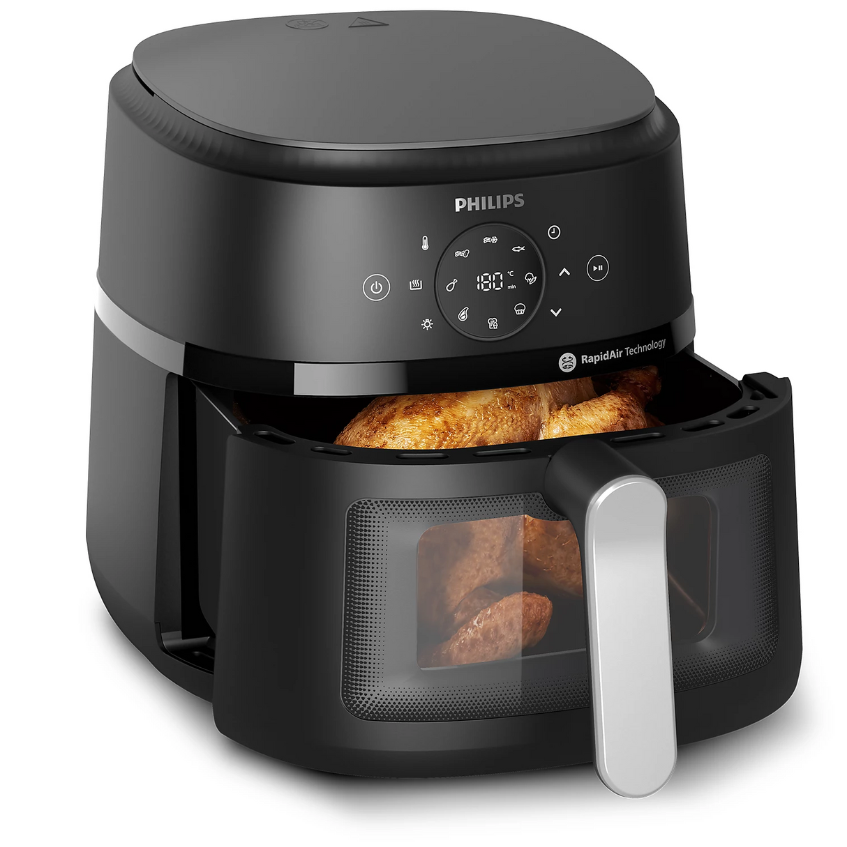 Philips NA231 13-in-1 Digital Airfryer 2000 Series 6.2L - See through Window