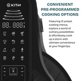 KITH SBG-TC-BG2 PyroGlow™ Touch Electric Smokeless Grill 1800W