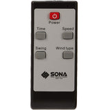 Sona SSOR 6075 Remote Power Stand Fan 20 Inch