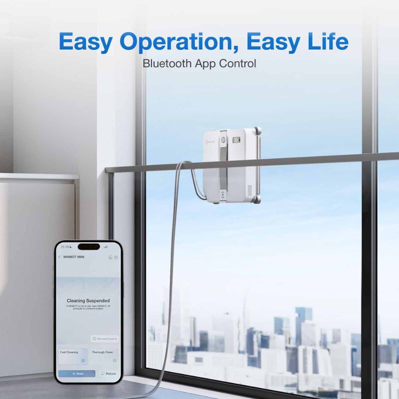 ECOVACS Winbot Mini 2 WG853-15 Window Robot Cleaner
