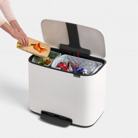 Brabantia Bo Waste Pedal Bin 11 + 23L, 2 inner buckets BBT 121142 | BBT 121203 | BBT 121227