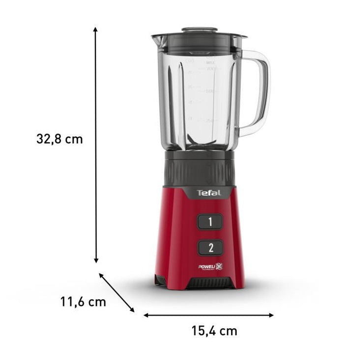 Tefal BL1685 Minimix Glass Personal Blender 0.7L