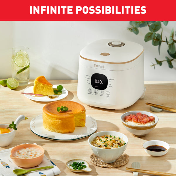 Tefal RK5151 Mini Fuzzy Logic Rice Cooker 0.7L