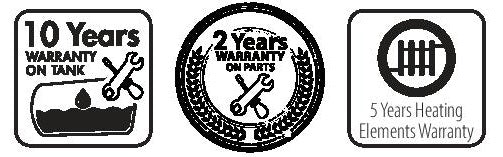 Mistral MSWHZ-25CG Storage Water Heater 25L