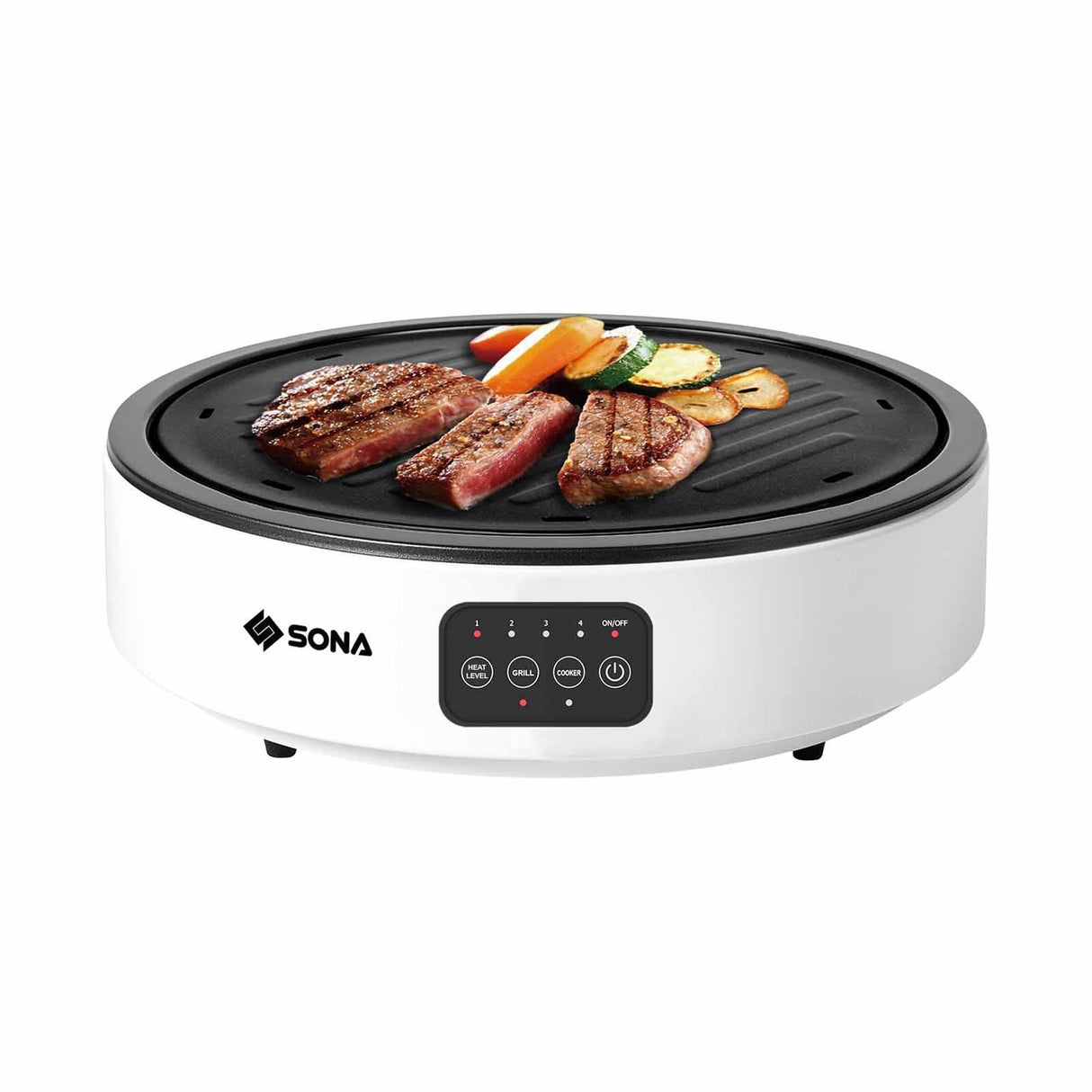 Sona SIC 3318 | SIC3318 2-in-1 Infrared Ceramic Cooker Grill