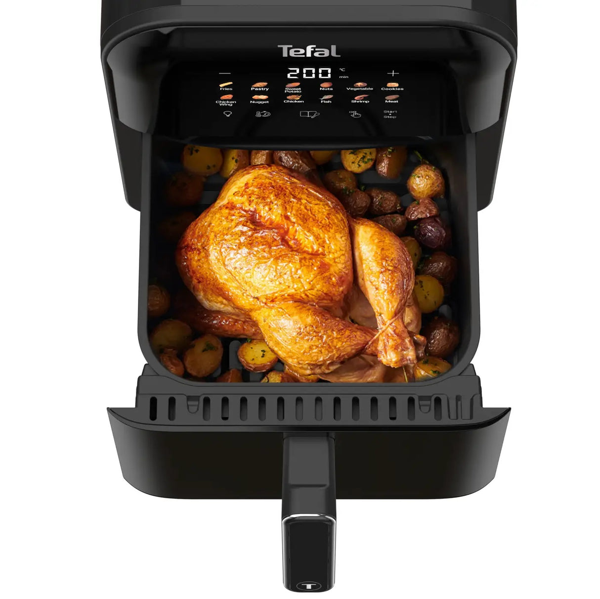 Tefal EY8218 Easy Fry Far-Infrared Vision Digital Air Fryer with Window 6L