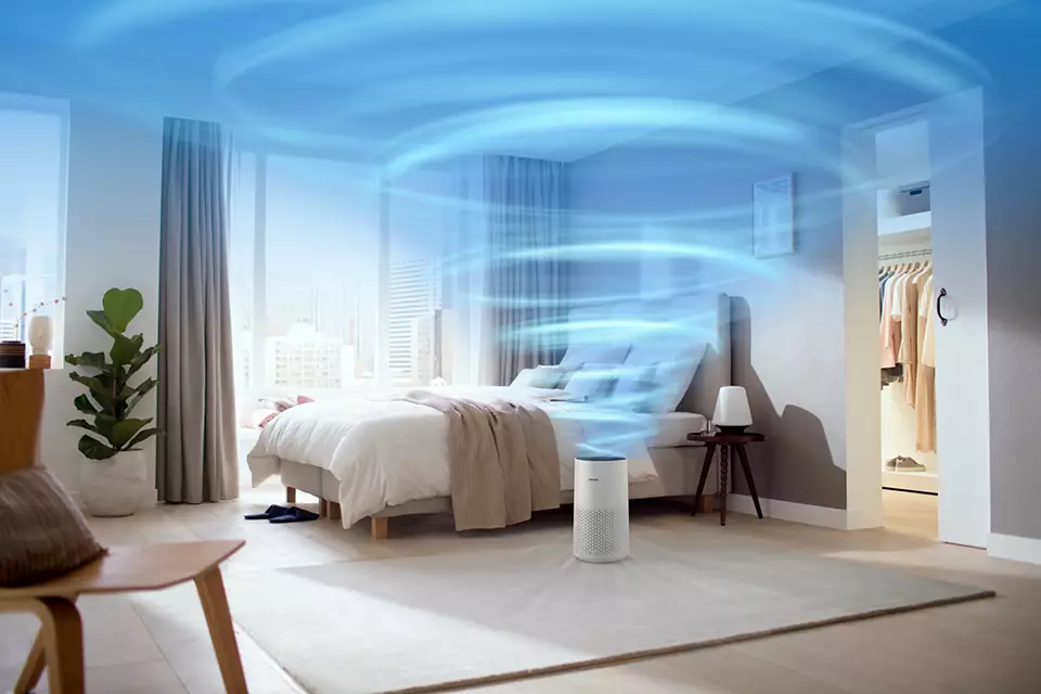 Philips AC1715/20 Air Purifier for Medium Rooms 1000i Series