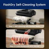 FREE 2 x Cleaning Solution - Tineco Floor One S7 Stretch Max Smart Floor Washer Vacuum Cleaner
