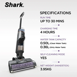 Shark WD210SM HydroVac 3-in-1 Cordless Wet & Dry Hard Floor Cleaner