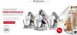 Kenwood KVL85.004SI Titanium Chef Baker XL 5L & 7L Stand Mixers