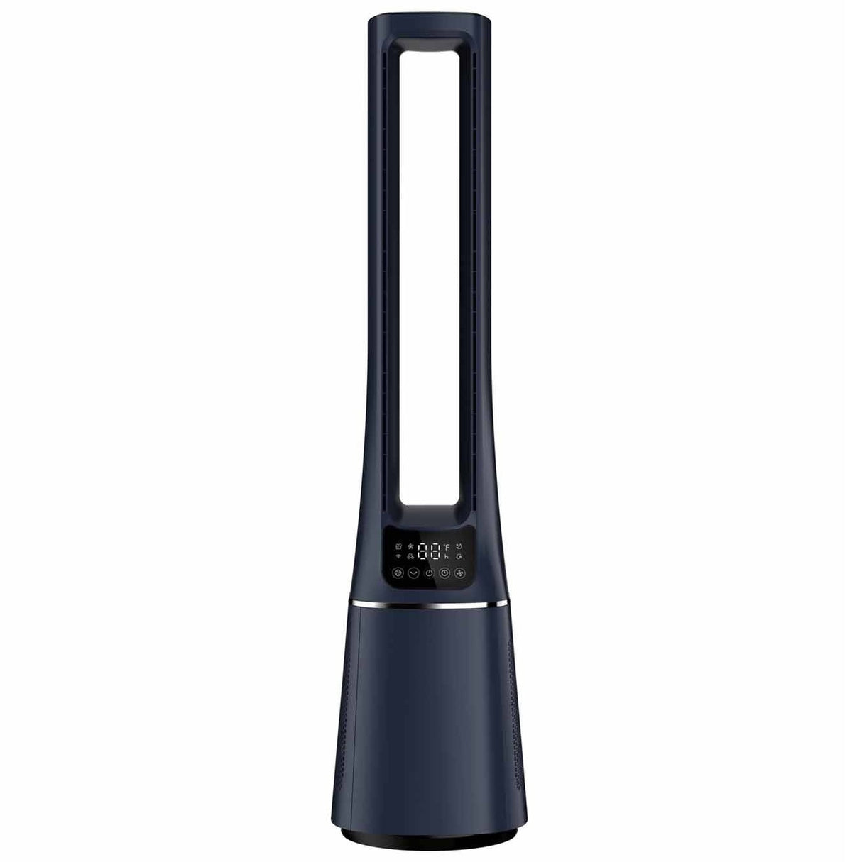 Midea MAM060CPAPWH | MAM060CPBPBH Remote DC Motor Bladeless Fan with Air Purifier - 2 Color Options