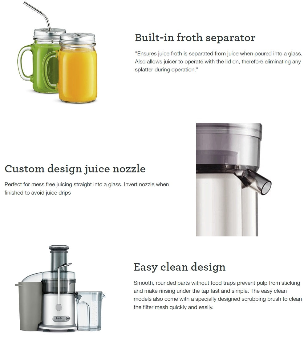 Breville BJE410 the Juice Fountain™ Max Juicer