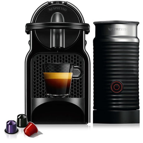 Nespresso Inissia with Aeroccino Bundle - Free $10 Coffee Voucher + Capsules