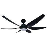 Mowe MW560F Kronus Remote DC Smart Ceiling Fan 56 Inch with Light + Free Basic Installation