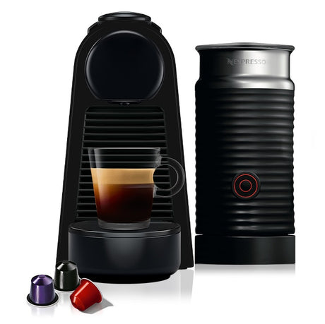 Nespresso Essenza Mini with Aeroccino Bundle - Free $10 Coffee Voucher + Capsules