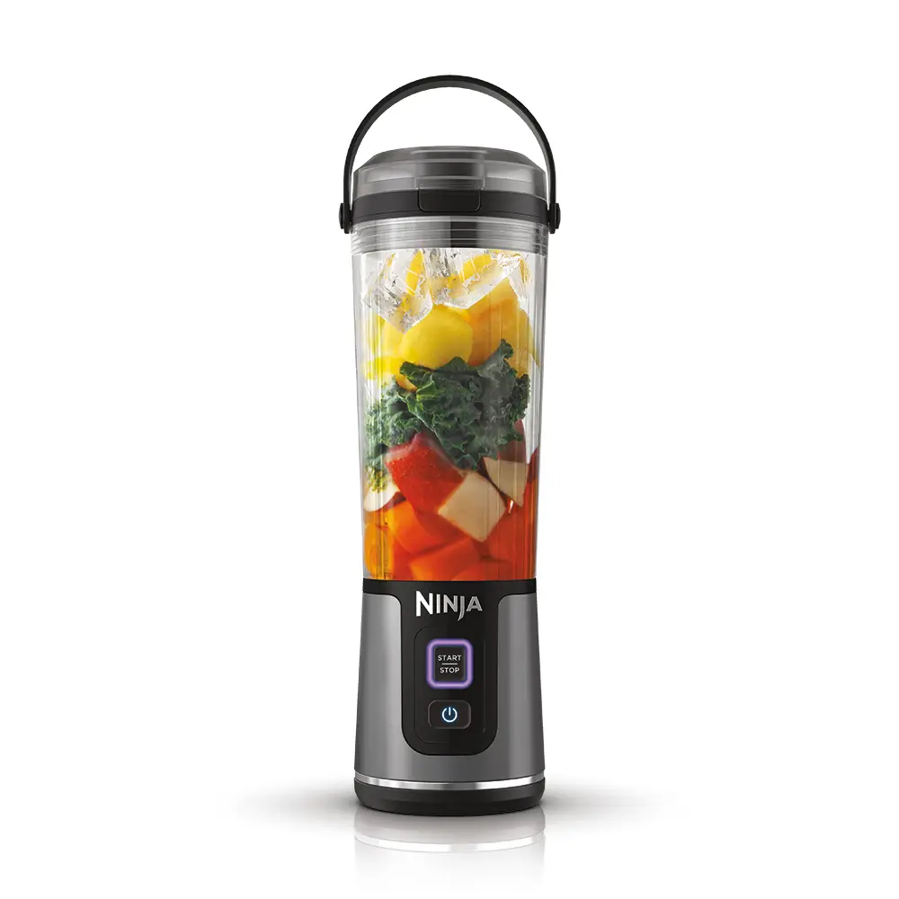 Ninja BC151SM Blast Portable Blender, 530ml, Rechargeable with USB-C Cord, Crushes Ice, lightweight, BPA Free