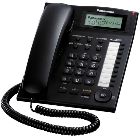 Panasonic KX-TS880MX Corded Phone Integrated Telephone Systems