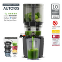 Kuvings AUTO10S Hand Free Cold Pressed Slow Juicer - Made in Korea - 10 Years warranty on Motor
