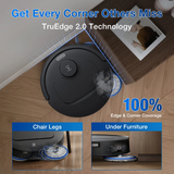 FREE 1 x Cleaning Solution + 1 x Antibacterial Buddy Kit - ECOVACS T30C MAX DLX71 Omni Robotic Vacuum Cleaner - 2 colors are available