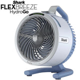 FREE NINJA THIRSTI BOTTLE Worth $59 - DW2401SM Random Color While stocks last - Shark FA050SM FlexBreeze HydroGo™ DC Portable Misting Fan -  4 Colors Available