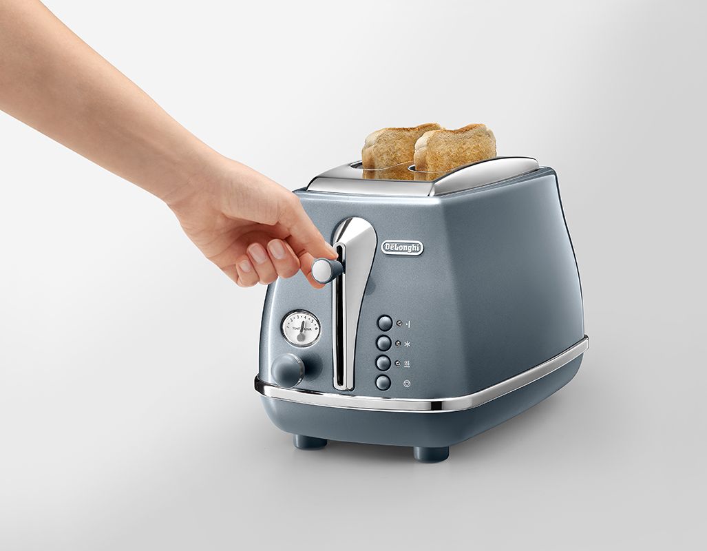 Delonghi CTOT2003 Icona Metallics Mesmerising 2 Slice Toaster