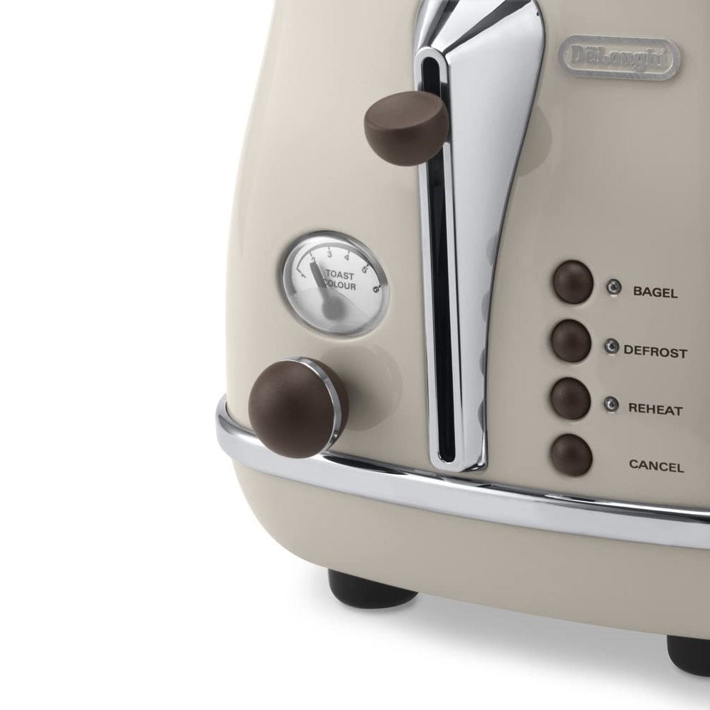 Delonghi CTOV2003 Icona Vintage 2-Slice Toaster