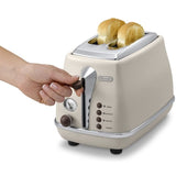 Delonghi CTOV2003 Icona Vintage 2-Slice Toaster