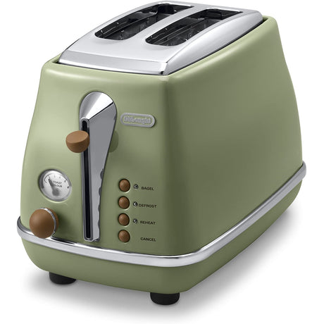 Delonghi CTOV2003 Icona Vintage 2-Slice Toaster