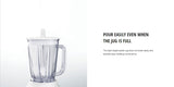 Panasonic MX-EX1011WSP Plastic Jug Blender 450W 1L