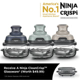 FREE 2.3L CleanCrisp™ Glass Container Worth $49.99 While stocks last - Ninja FN101SM | FN101 Crispi Portable Air Fryer - 3 Colors Available
