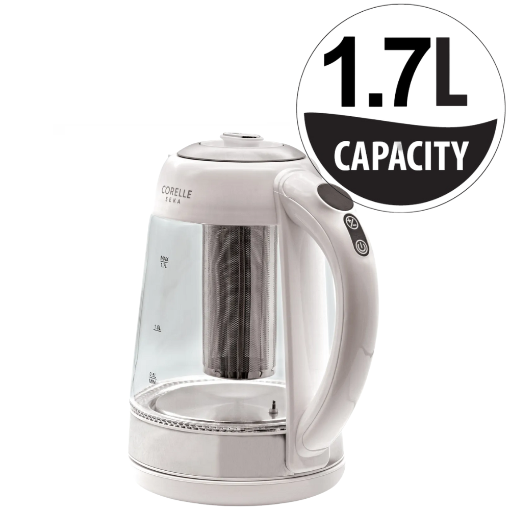 Corelle HHB8705DT Seka All Rounder Kettle White 1.7L