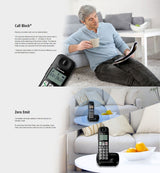 Panasonic KX-TGE110CXB Digital Cordless Phone