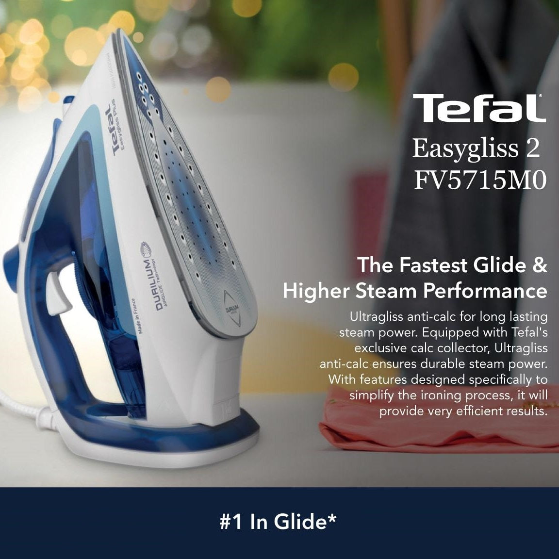 Tefal FV5715 Steam Iron Easy Gliss 2 2400W