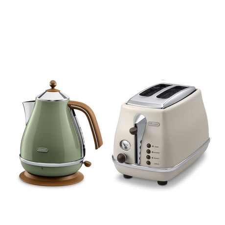 BUNDLE DEAL - Delonghi 1.7L KBOV2001 + CTOV2003 Breakfast Deal Kettle + Toaster