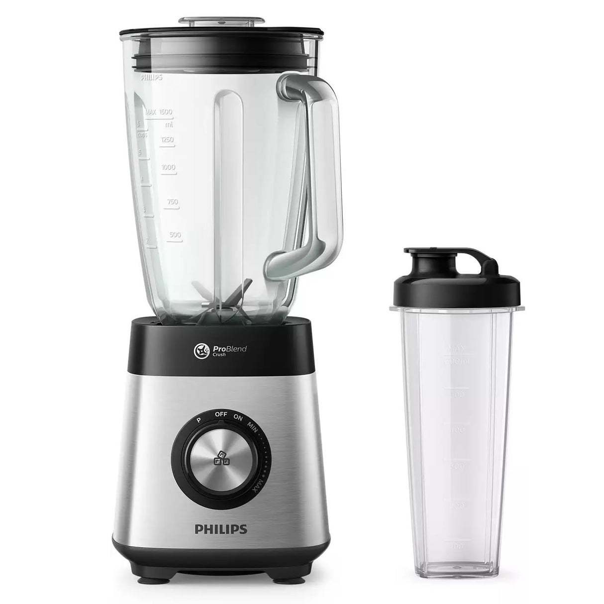 Philips HR3573/91 Series 5000 Glass Blender Core ProBlend Crush Technology