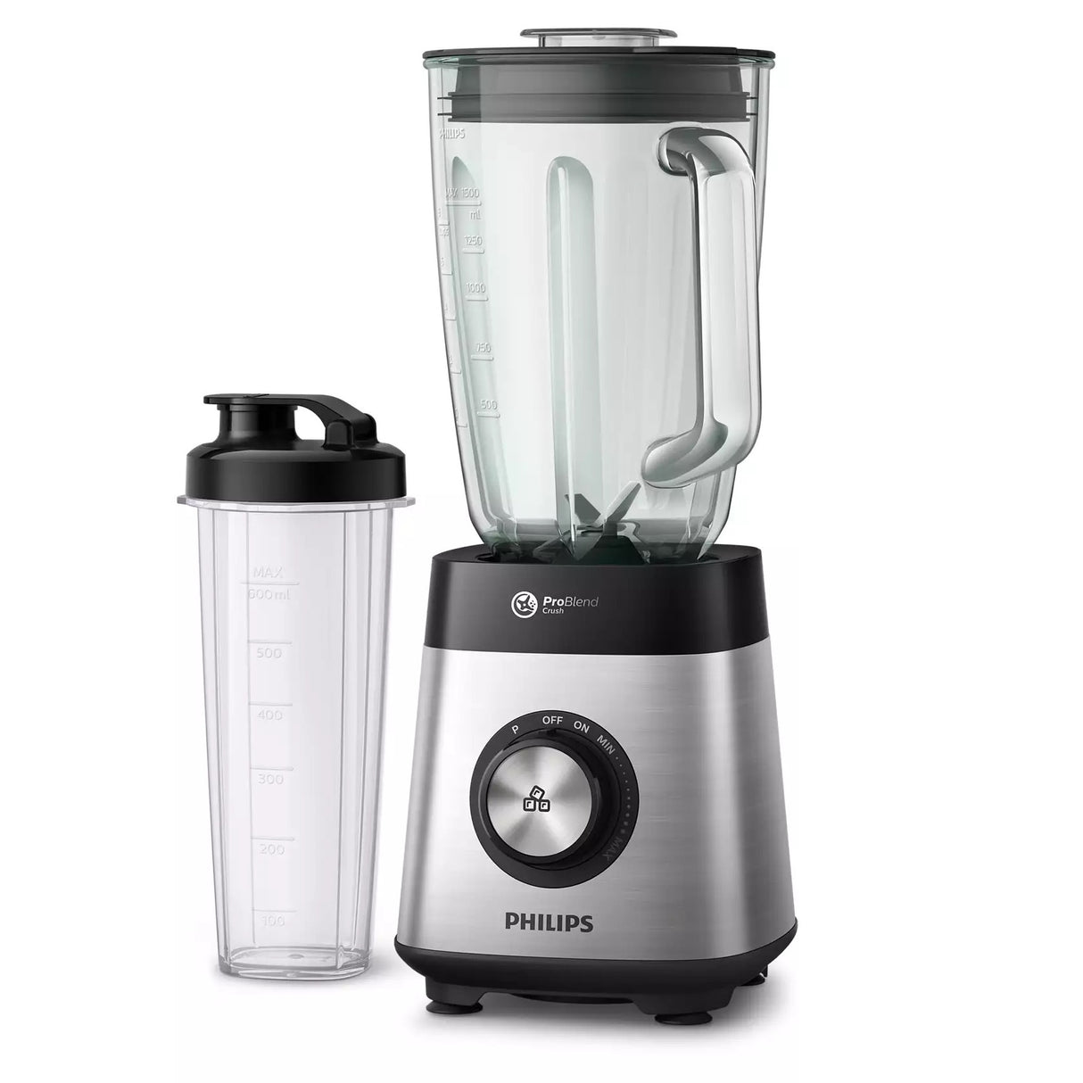 Philips HR3573/91 Series 5000 Glass Blender Core ProBlend Crush Technology