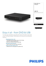 Philips TAEP200/12 DVD player USB 2.0