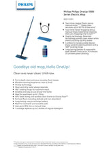 Philips XV5113/01 OneUp 5000 Series Electric Mop