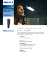 Philips S5898/17 Wet & Dry Electric Shaver Series 5000