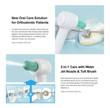 Panasonic EW1613W451 2 in 1 Oral Irrigator EW1613W451 with Orthodontic Nozzle and Ultrasonic Technology