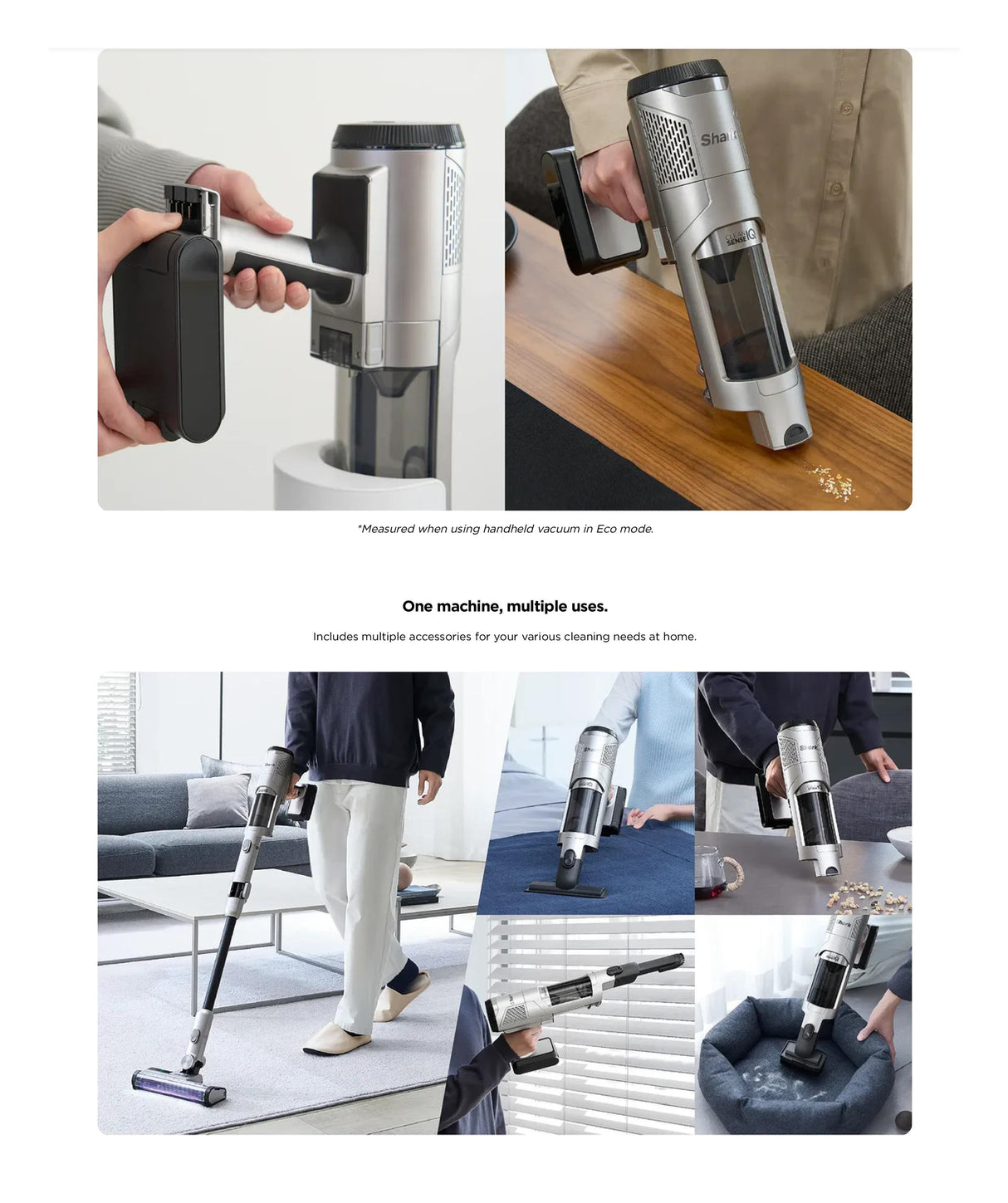 Shark IW2241 | IW3241 CleanSense IQ | IQ+ Cordless Vacuum