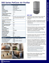 Electrolux EP53-45UGB PetCare Air Purifier 5-Step HEPA Filtration 56m2