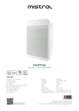 Mistral MAPF32 Smart Air Purifier 43m3