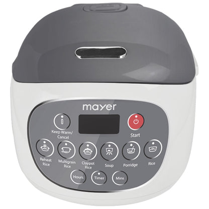 Mayer MMRC30 Rice Cooker with Ceramic Pot 1.1L