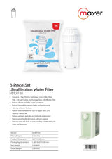 Mayer MMUFF30 3-Piece Set Ultrafiltration Water Filter - For Mayer MMIWD30