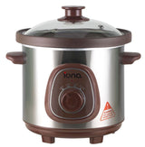 Iona GLSC350 Purple Clay Auto Slow Cooker 3L