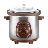 Iona GLSC350 Purple Clay Auto Slow Cooker 3L