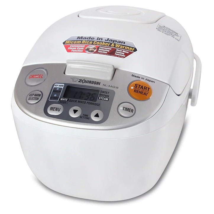 Zojirushi NL-AAQ18 MICOM Fuzzy Logic Rice Cooker and Warmer 1.8L